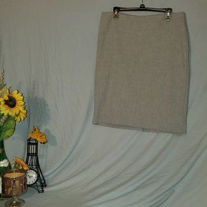 Talbot's   grey pencil skirt.  size 14